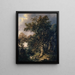 The Oak of the Kings - Johann Jakob Siegmund — framed artwork on a wall