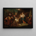 Adoration of the Kings - Johann Josef Karl Henrici — framed artwork on a wall