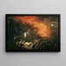 La fin du feu d'artifice de Stuwers le 7 mai 1833 - Johann Josef Schindler — framed artwork on a wall