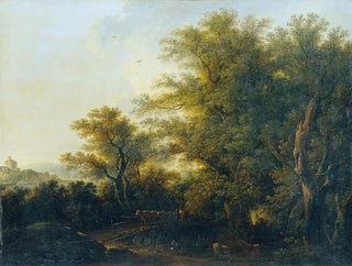 Exit from the Forest - Johann Josef Schindler — artwork view