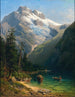 a scene in the Salzkammergut - Johann Joseph Jansen — artwork view