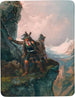 Two hunters near a rock - Johann Joseph Rauch — artwork view