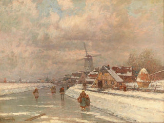 Amusement sur la glace - Johann Jungblut — artwork view