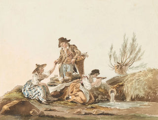 The country feast - Johann Karl Müllner — artwork view