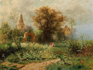 A Summer Day - Johann Kautsky — artwork view
