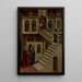Presentation of the Virgin Mary at the temple altar panel of Marienfeld - Johann Koerbecke — framed artwork on a wall