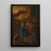The Visitation - Johann Konrad Wengner — framed artwork on a wall