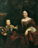 Family Portrait Painting - Johann Kupezky — artwork view
