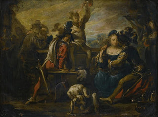 The Prodigal Son - Johann Liss — artwork view