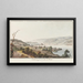 Luschertz near Lake Bienne - Johann Ludwig Aberli — framed artwork on a wall