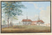 New castle of the barony of Belp, Levant side - Johann Ludwig Aberli — artwork view