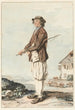 Peasant of the surroundings of Lake Murten - Johann Ludwig Aberli — artwork view