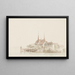 Schadau Painting - Johann Ludwig Aberli — framed artwork on a wall