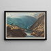 Première source du Rhin postérieur - Johann Ludwig Bleuler — framed artwork on a wall