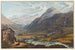 Vue de la jonction des deux sources du Rhin antérieur, celle du Mont Badus et du Crispalt, prise près de Chiamut - Johann Ludwig Bleuler — artwork view