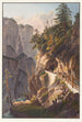 View of the lost gallery coming from Thusis - Johann Ludwig Bleuler — artwork view