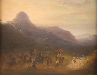 Oriental scene - Johann Martin Bernatz — artwork view