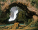 La Grotte de Neptune à Tivoli - Johann Martin von Rohden — artwork view