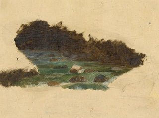 Detailed study of a stream - Johann Matthias Ranftl — artwork view
