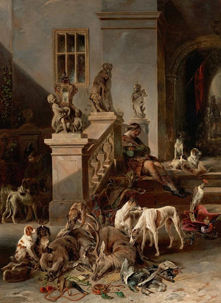 Johann Matthias Ranftl - Die Jagdbeute.webp