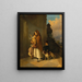 The Supplicants - Johann Matthias Ranftl — framed artwork on a wall