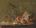 Still life with fruits and glass carafes - Johann Matthias Wurzer — artwork view
