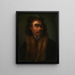 Portrait of a Man - Johann Melchior Roos — framed artwork on a wall