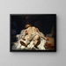 The Dead Body of Christ - Johann Melchior Wyrsch — framed artwork on a wall