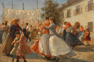 La dernière danse sur le Sechsschimmelberg - Johann Michael Kupfer — artwork view