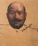 Fiaker Bratfisch Portrait Sketch - Johann Michael Kupfer — artwork view
