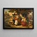 Outside the gates of Smyrna - Johann Michael Wittmer — framed artwork on a wall
