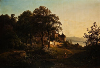 Johann Mohr - Landscape From Ischldorf Bavaria.webp