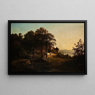 Johann Mohr - Landscape From Ischldorf Bavaria.webp