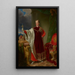 Emperor Ferdinand in the Order of the Golden Fleece costume - Johann Nepomuk Ender — framed artwork on a wall
