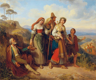 Pèlerins romains - Johann Nepomuk Ender — artwork view
