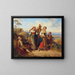 Pèlerins romains - Johann Nepomuk Ender — framed artwork on a wall