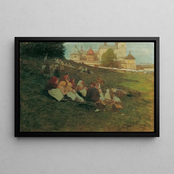 Kalwaria - Johann Nepomuk Geiger — framed artwork on a wall