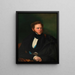Albert von Camesina, graphic designer and archaeologist - Johann Nepomuk Mayer — framed artwork on a wall