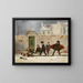 After School - Johann Nepomuk Mayer — framed artwork on a wall