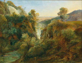 Cascade at Tivoli - Johann Nepomuk Rauch — artwork view