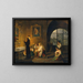 L interior of an Italian church - Johann Nepomuk Schadlberger — framed artwork on a wall