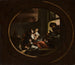 Family scene in an interior - Johann Niedermann — artwork view