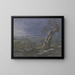 Landscape painting with rainbow - Johann Nikolaus Gassner — framed artwork on a wall