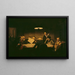 The Reading Room - Johann Peter Hasenclever — framed artwork on a wall