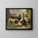 Arindal and Daura - Johann Peter Krafft — framed artwork on a wall