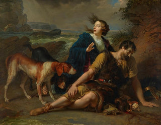 Arindal and Daura - Johann Peter Krafft — artwork view