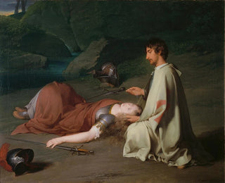 The Baptism of Chlorinda - Johann Peter Krafft — artwork view