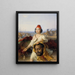 David with the Head of Goliath - Johann Peter Krafft — framed artwork on a wall