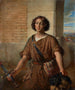 David with the Head of Goliath - Johann Peter Krafft — artwork view