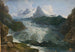 The Glacier of the Rhône - Johann Peter Krafft — artwork view